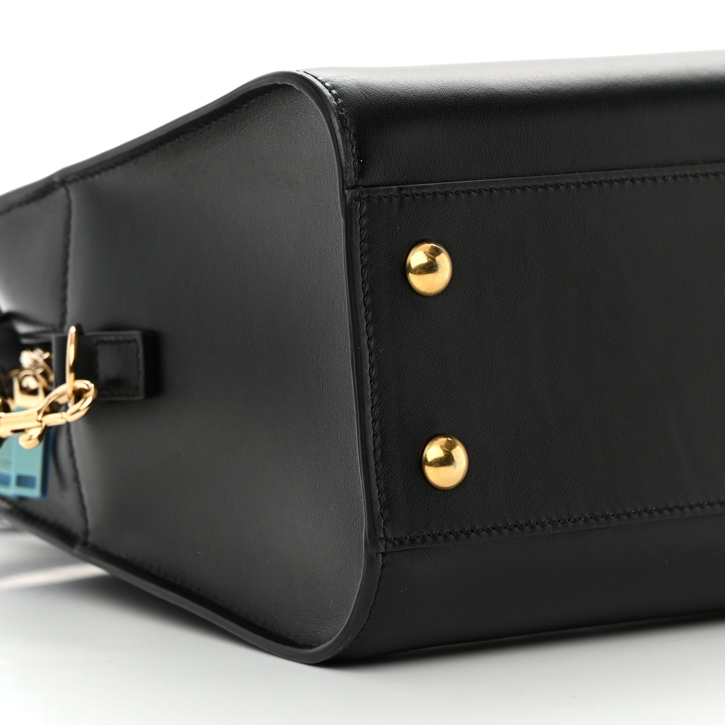 Calfskin Monogram Baby Cabas Black