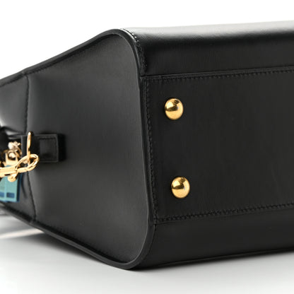 Saint Laurent Calfskin Monogram Baby Cabas Black 9 of 15