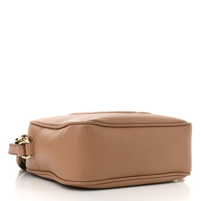 Gucci Pebbled Calfskin Small Soho Disco Bag Camelia 4 of 11