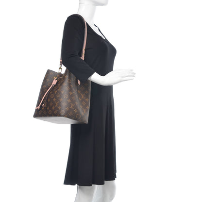 Louis Vuitton Monogram Neonoe MM Rose Poudre 2 of 9