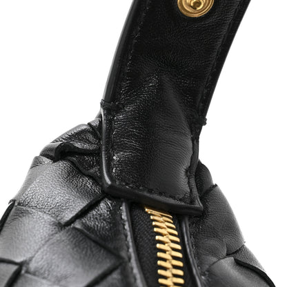 Bottega Veneta Calfskin Nappa Intrecciato Candy Wallace Black 13 of 13