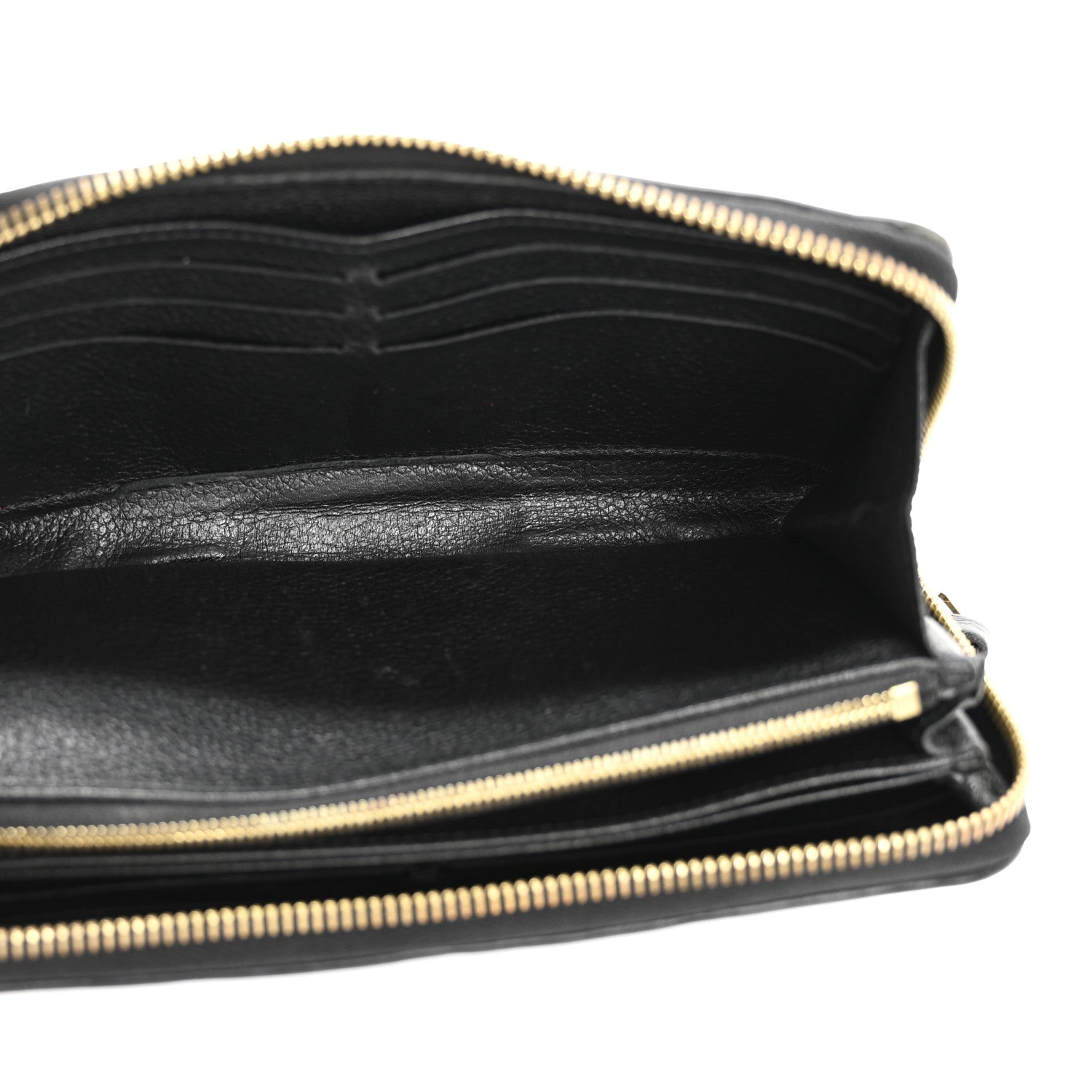 Louis Vuitton Empreinte Zippy Wallet Black 10 of 20