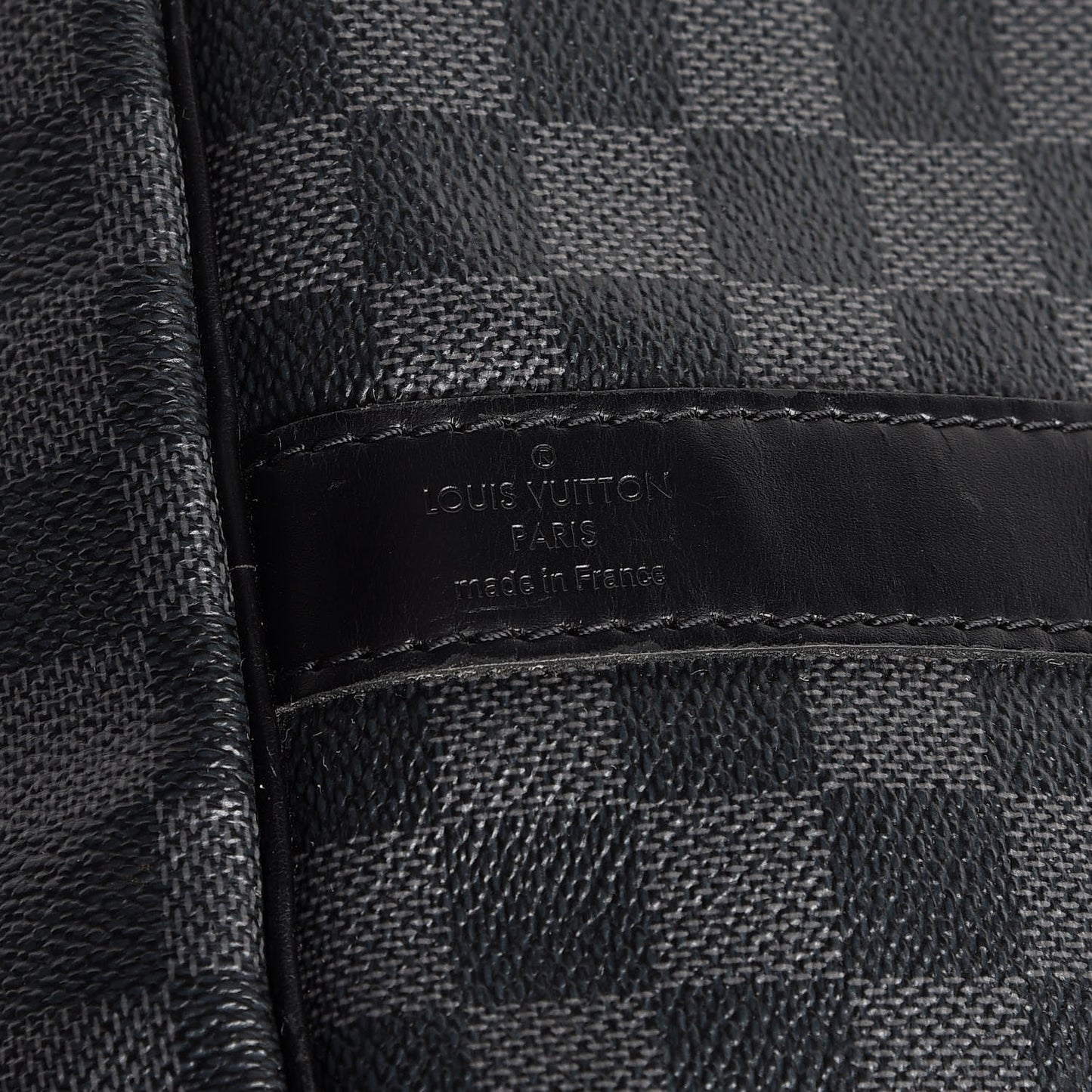 Damier Graphite Keepall Bandouliere 55
