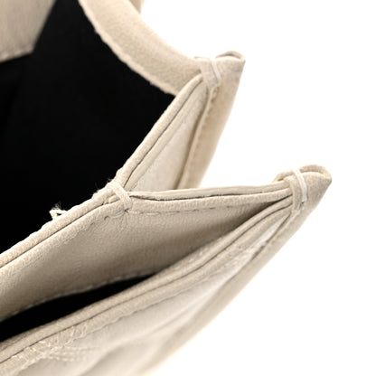Saint Laurent Lambskin Quilted Mini Becky Chain Bag Crema Soft 11 of 11