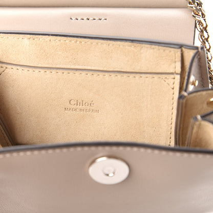 Chloe Suede Calfskin Mini Faye Bracelet Bag Motty Grey 8 of 9