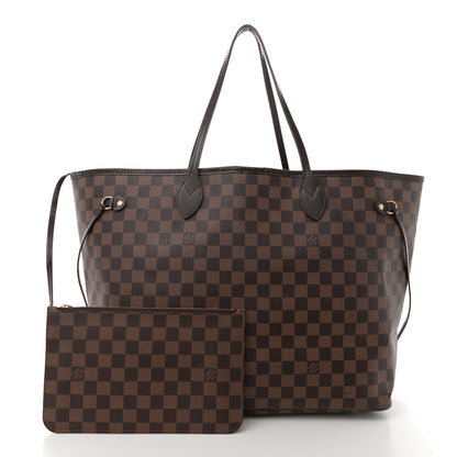 Louis Vuitton Damier Ebene Neo Neverfull GM 3 of 15