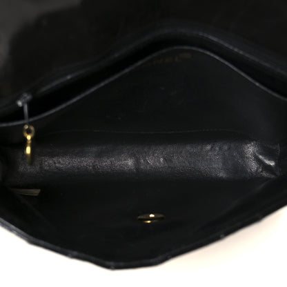 Chanel Patent Vertical Quilt Small Flap Black 5 of 12