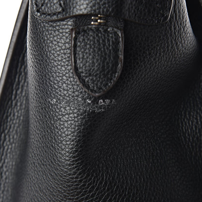 Celine Drummed Calfskin Mini Luggage Black 9 of 9
