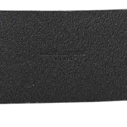 Saint Laurent Calfskin Ceinture Belt 80 32 Black 5 of 9
