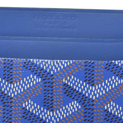 Goyard Goyardine Saint Sulpice Card Holder Sky Blue 6 of 9