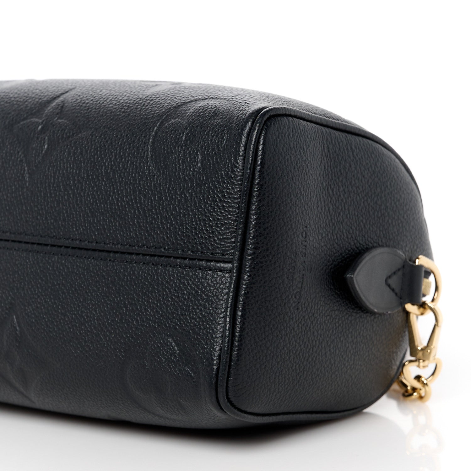Louis Vuitton Empreinte Monogram Giant Speedy Bandouliere 20 Black 11 of 12