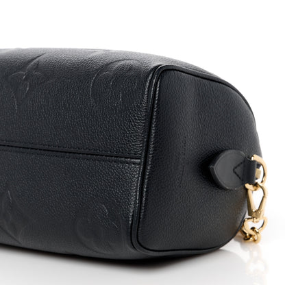 Louis Vuitton Empreinte Monogram Giant Speedy Bandouliere 20 Black 11 of 12