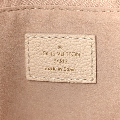 Louis Vuitton Empreinte Monogram Giant Neverfull MM Creme Rose Trianon 6 of 8