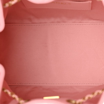 Chanel Caviar Quilted Small Chanel 25 Handbag Light Pink 5 of 10