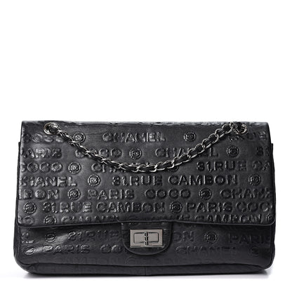 Chanel Calfskin Unlimited Jumbo Double Flap Black 1 of 10