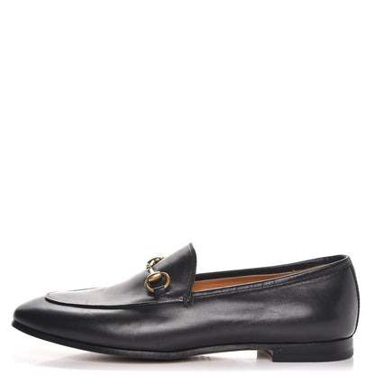 Gucci Calfskin Jordaan Loafers 38 Black 1 of 10