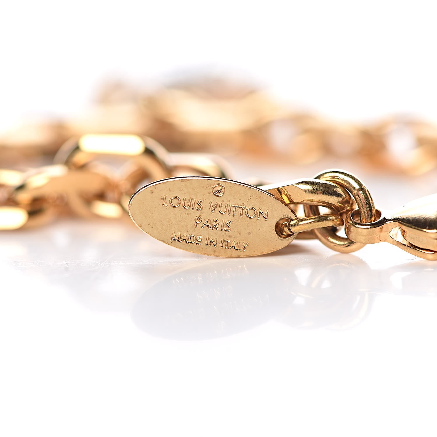 Louis Vuitton Love Letters Timeless Bracelet Gold 4 of 6