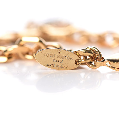 Louis Vuitton Love Letters Timeless Bracelet Gold 4 of 6