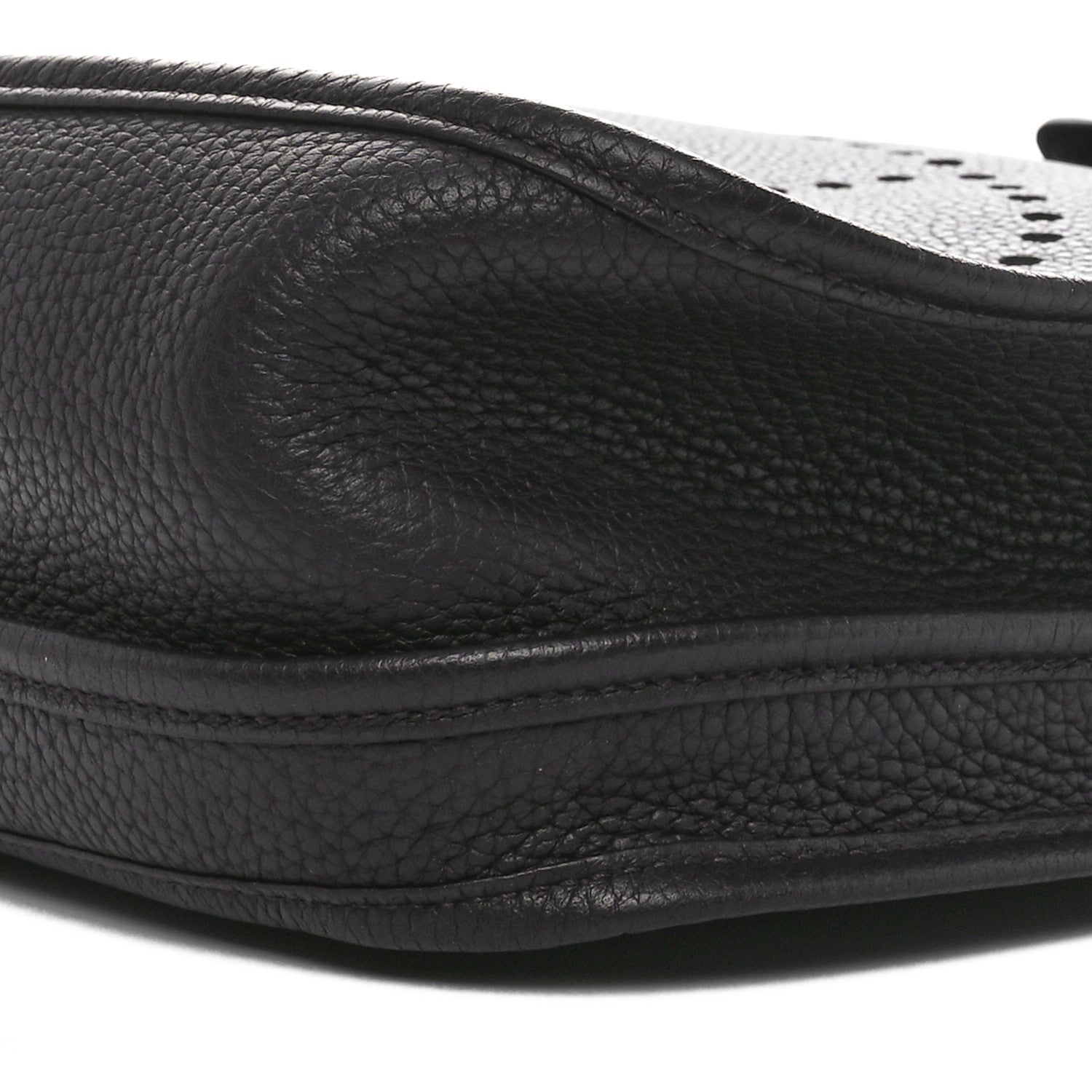 Hermes Taurillon Clemence EVELYNE III GM Raisin 10 of 10