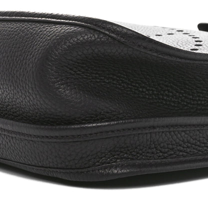 Hermes Taurillon Clemence EVELYNE III GM Raisin 10 of 10