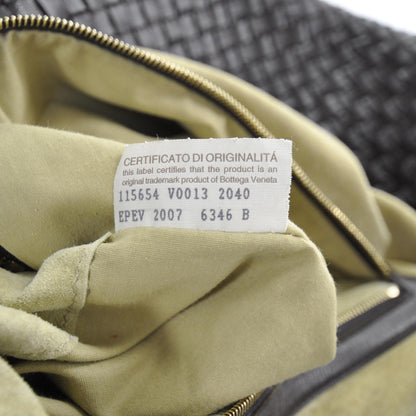 Bottega Veneta Nappa Intrecciato Large Veneta Hobo Ebano 10 of 11