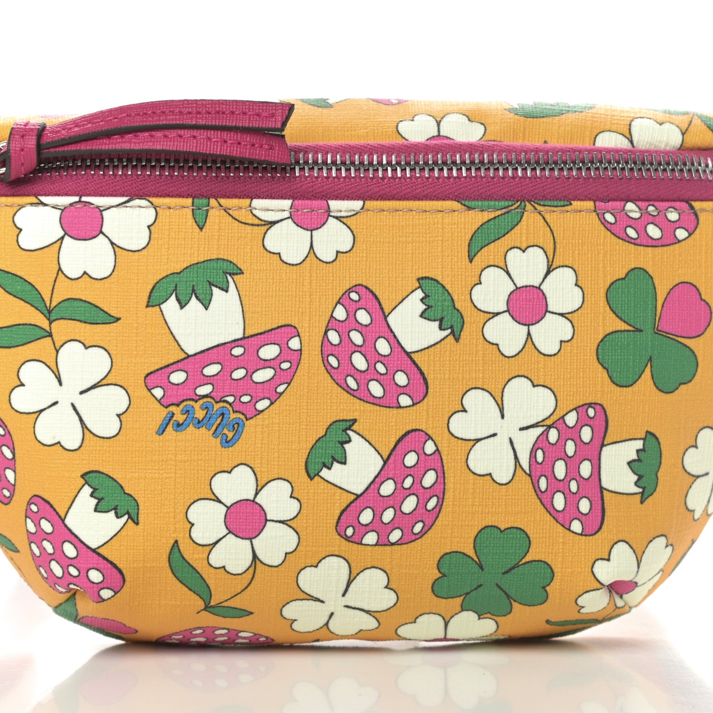 Supreme Childrens Mushroom Print Belt Bag Yellow