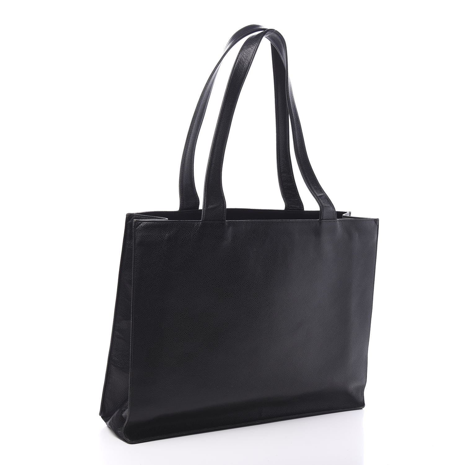 Chanel Caviar CC Shoulder Bag Black 2 of 10
