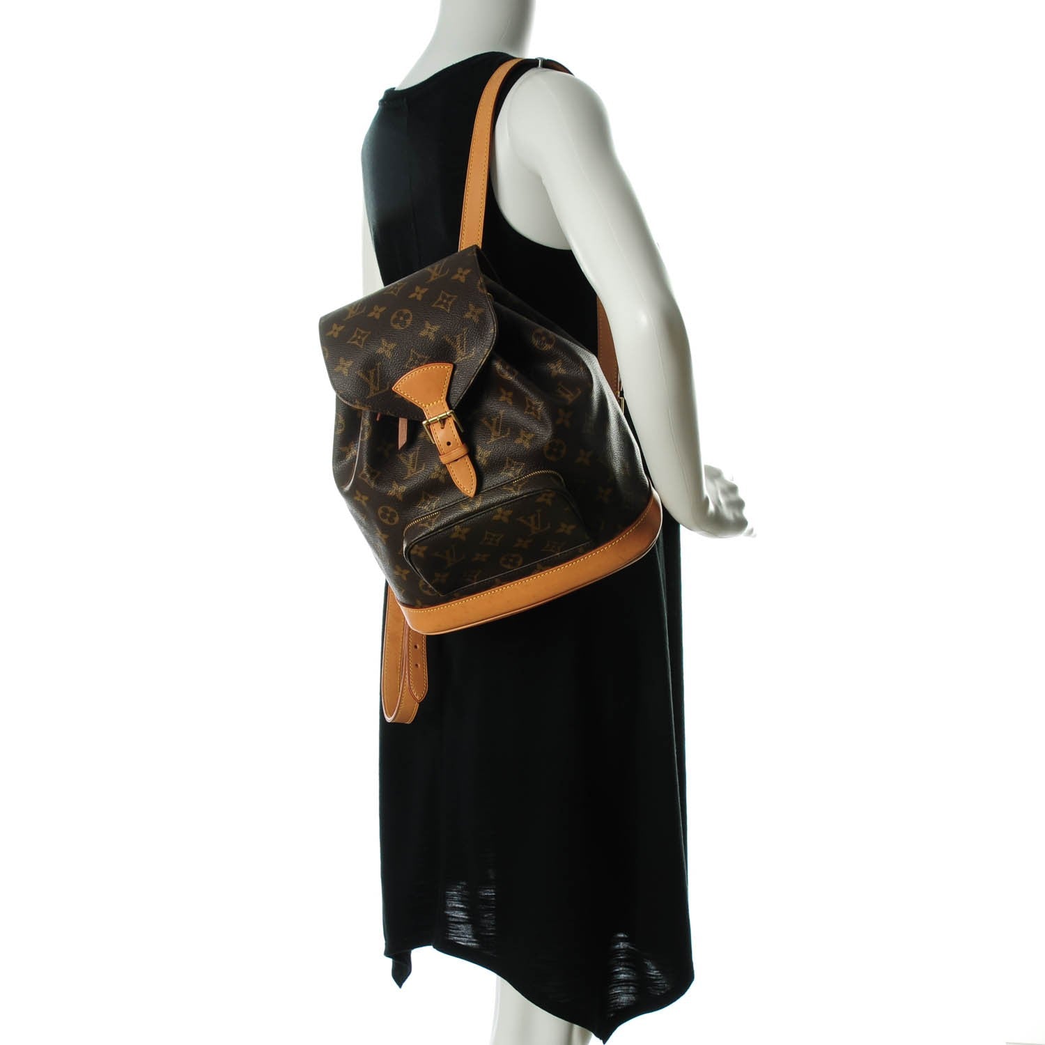 Louis Vuitton Monogram Montsouris MM Backpack 2 of 7