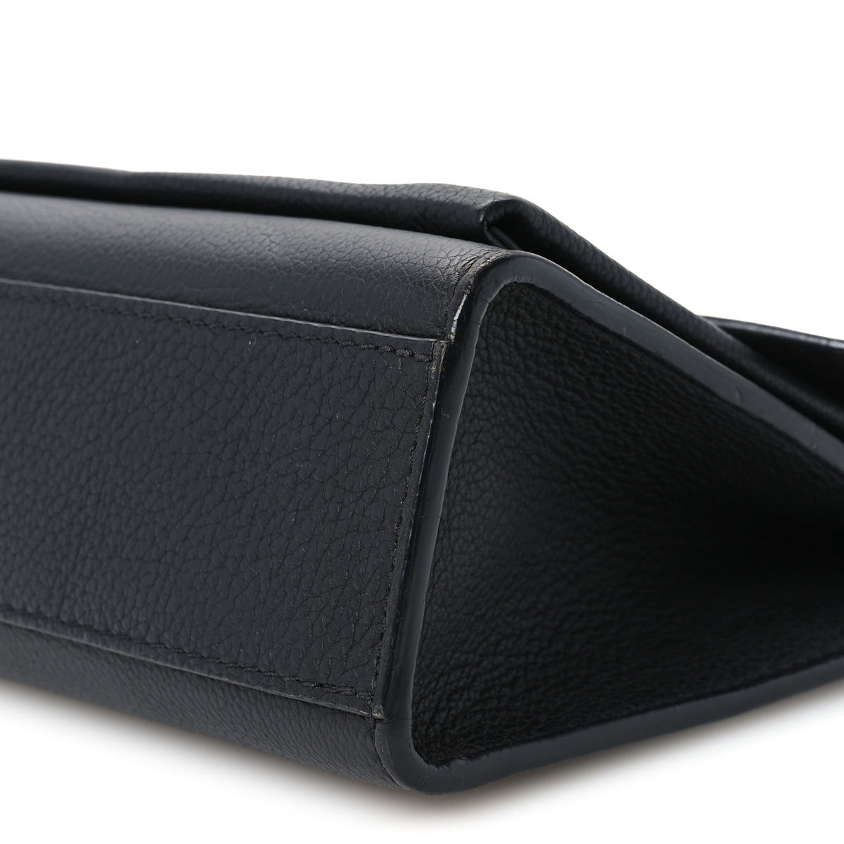 Soft Calfskin Mylockme Chain Bag BB Black