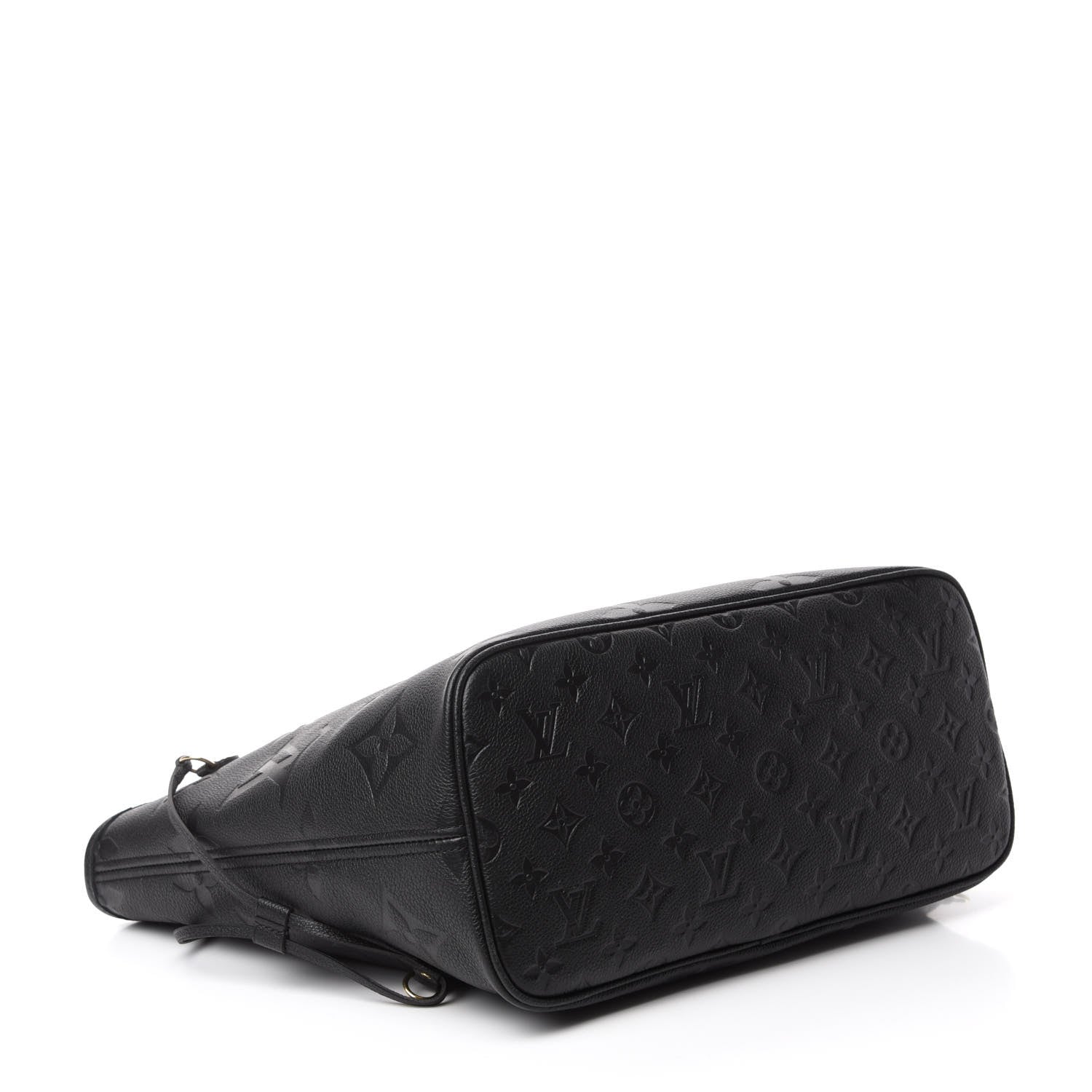 Louis Vuitton Empreinte Monogram Giant Neverfull MM Black 5 of 11