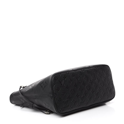 Louis Vuitton Empreinte Monogram Giant Neverfull MM Black 5 of 11