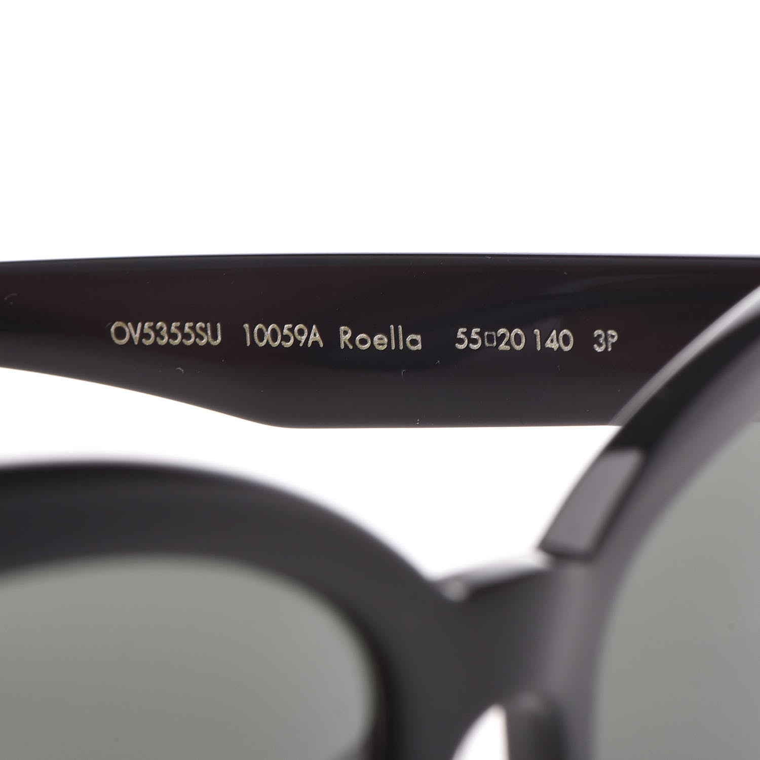 Oliver Peoples Acetate Cat Eye Roella Sunglasses Black 5 of 7