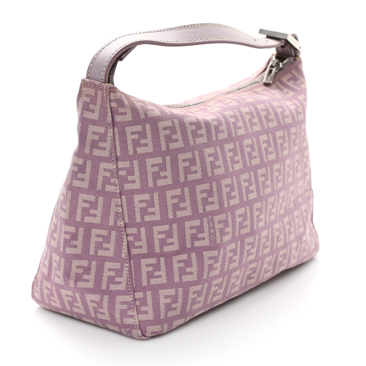 Fendi Zucchino Cuoio Hobo Lilla 3 of 10