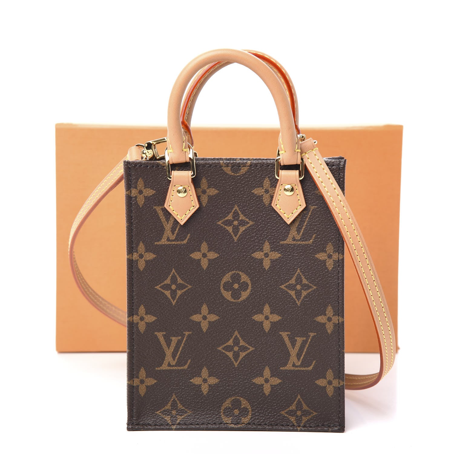 Louis Vuitton Monogram Petit Sac Plat 8 of 8