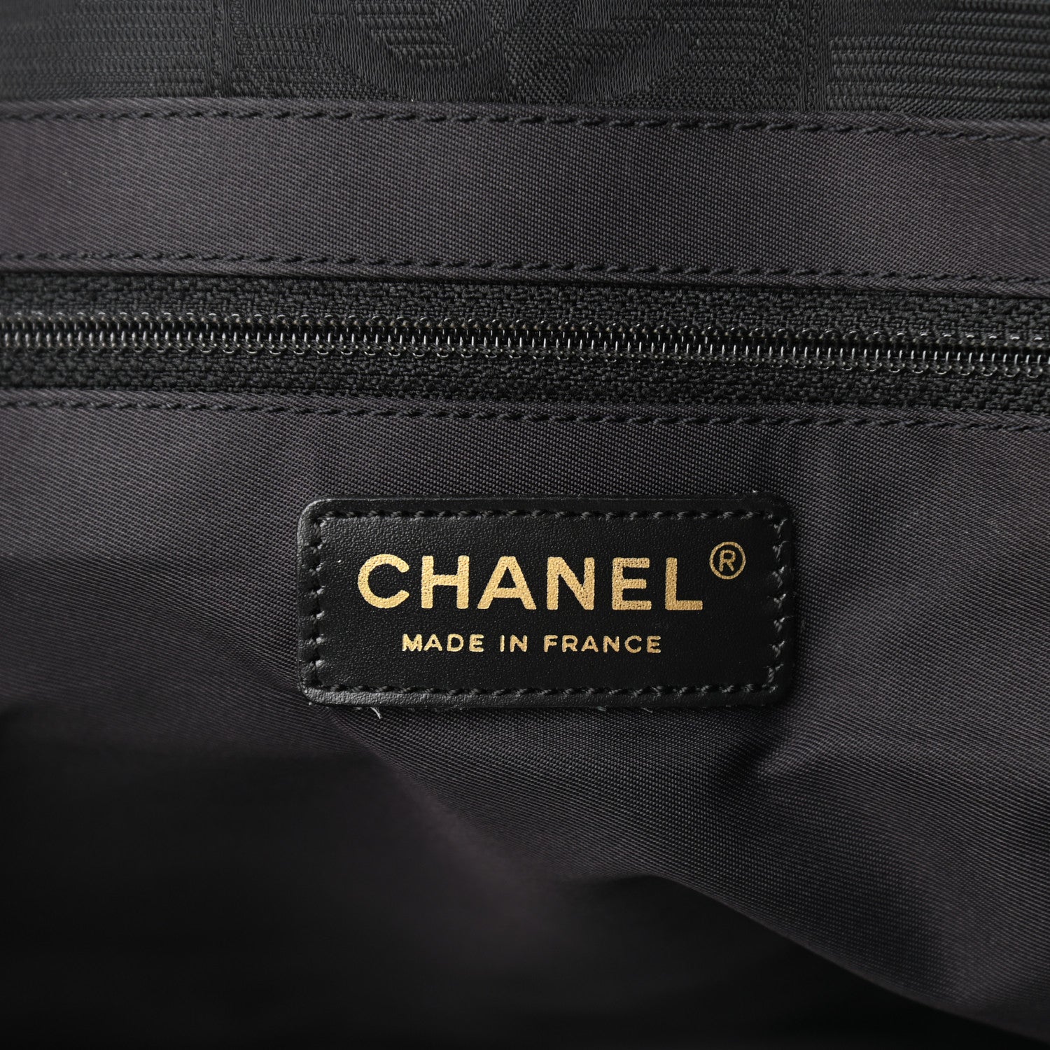 Chanel Nylon Medium Travel Tote Black 6 of 9