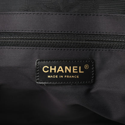 Chanel Nylon Medium Travel Tote Black 6 of 9
