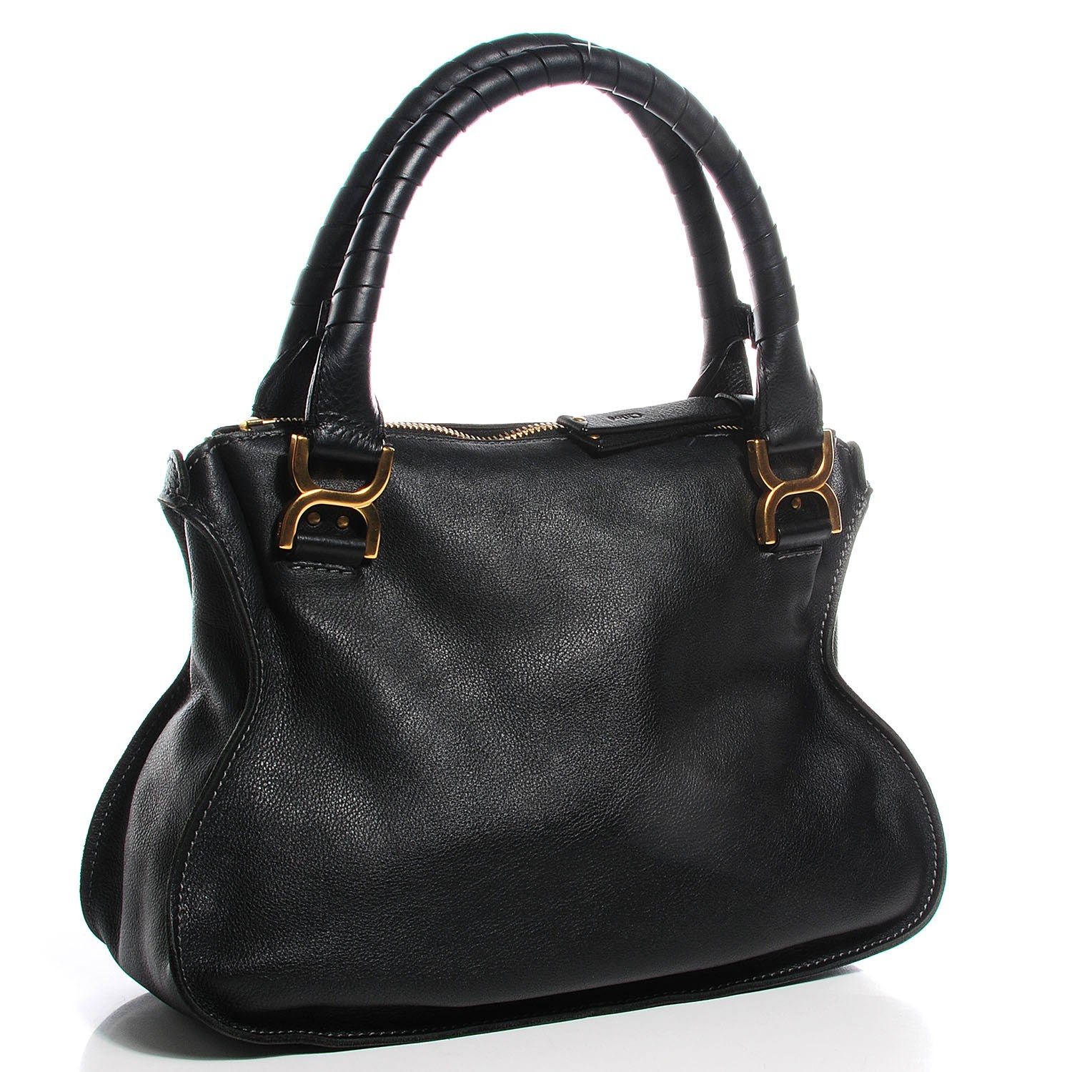 Chloe Calfskin Medium Marcie Satchel Black 3 of 10
