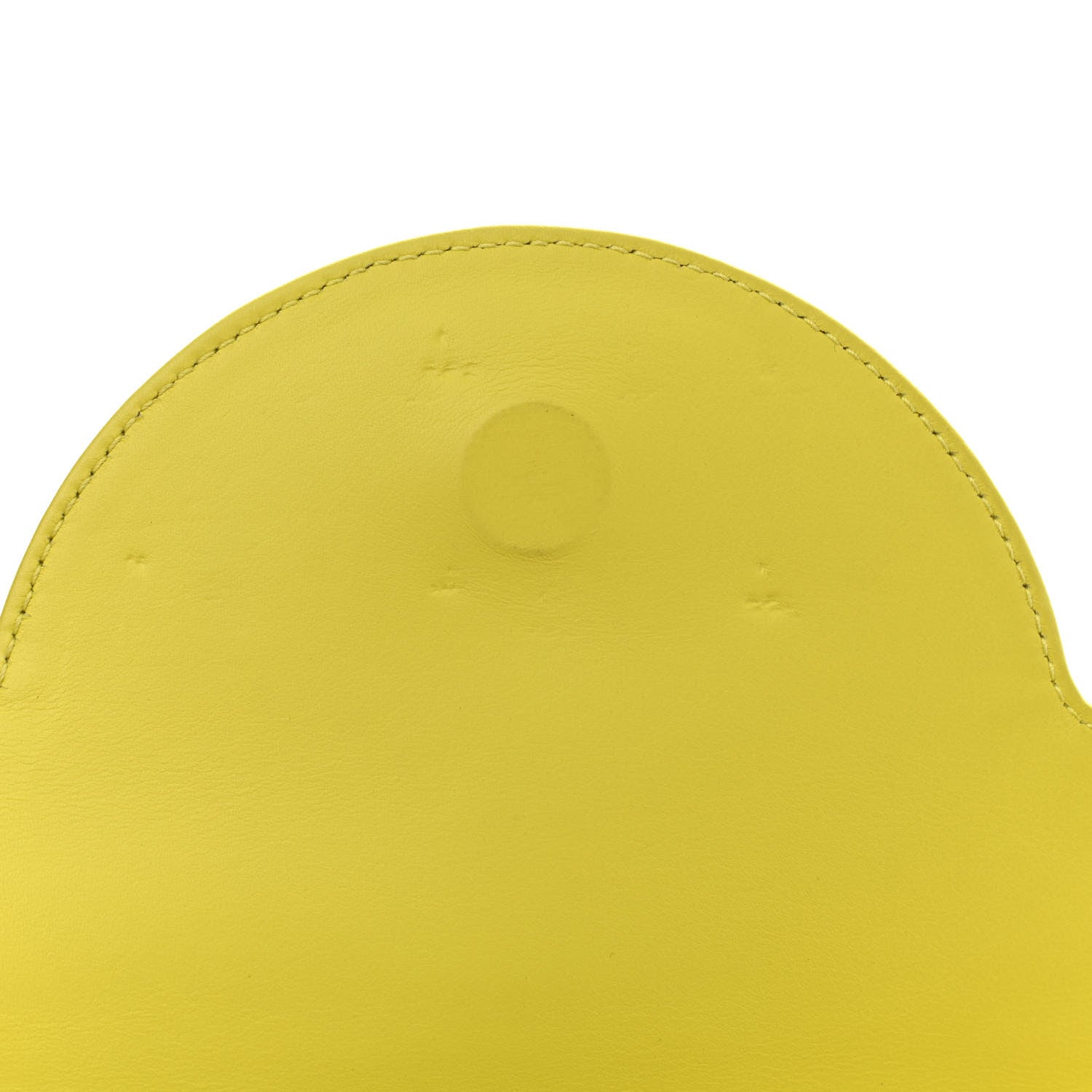Versace Vitello Calfskin Large Signature Tote Yellow 12 of 12