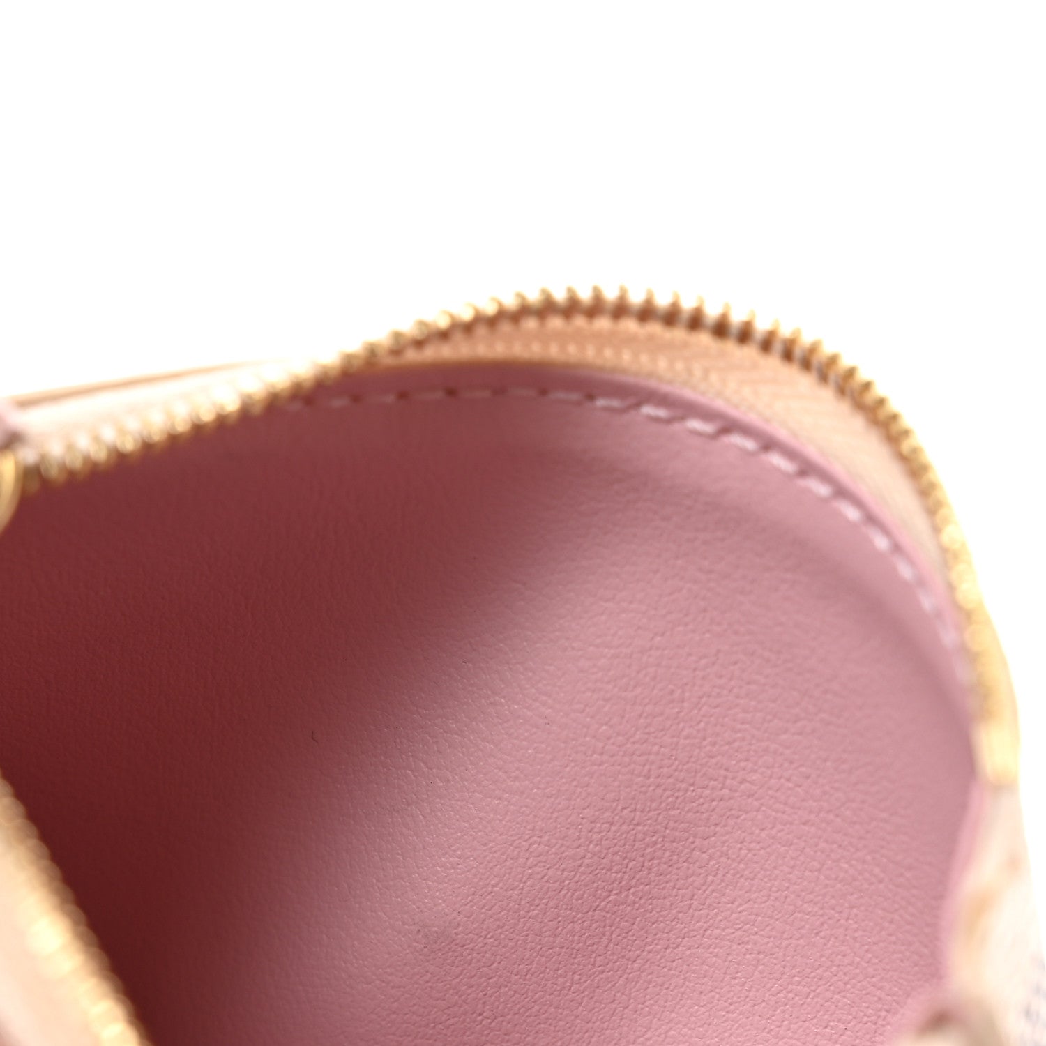 Louis Vuitton Damier Azur Victorine Wallet Rose Ballerine 7 of 9
