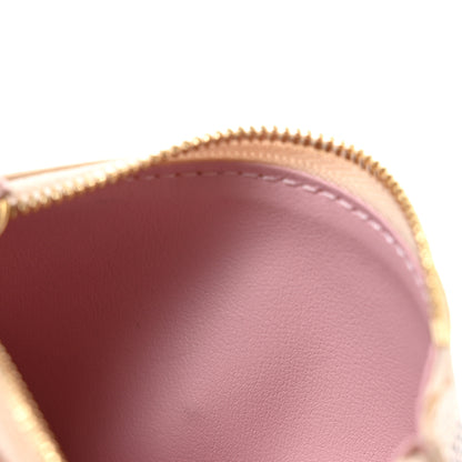 Louis Vuitton Damier Azur Victorine Wallet Rose Ballerine 7 of 9