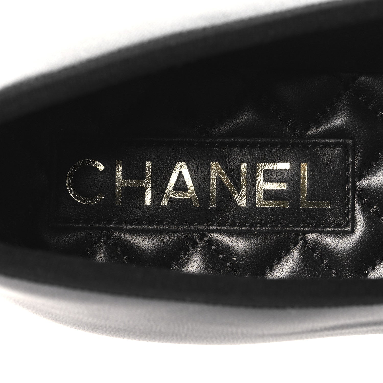 Chanel Lambskin Mary Jane Flats 40.5 Black 9 of 10