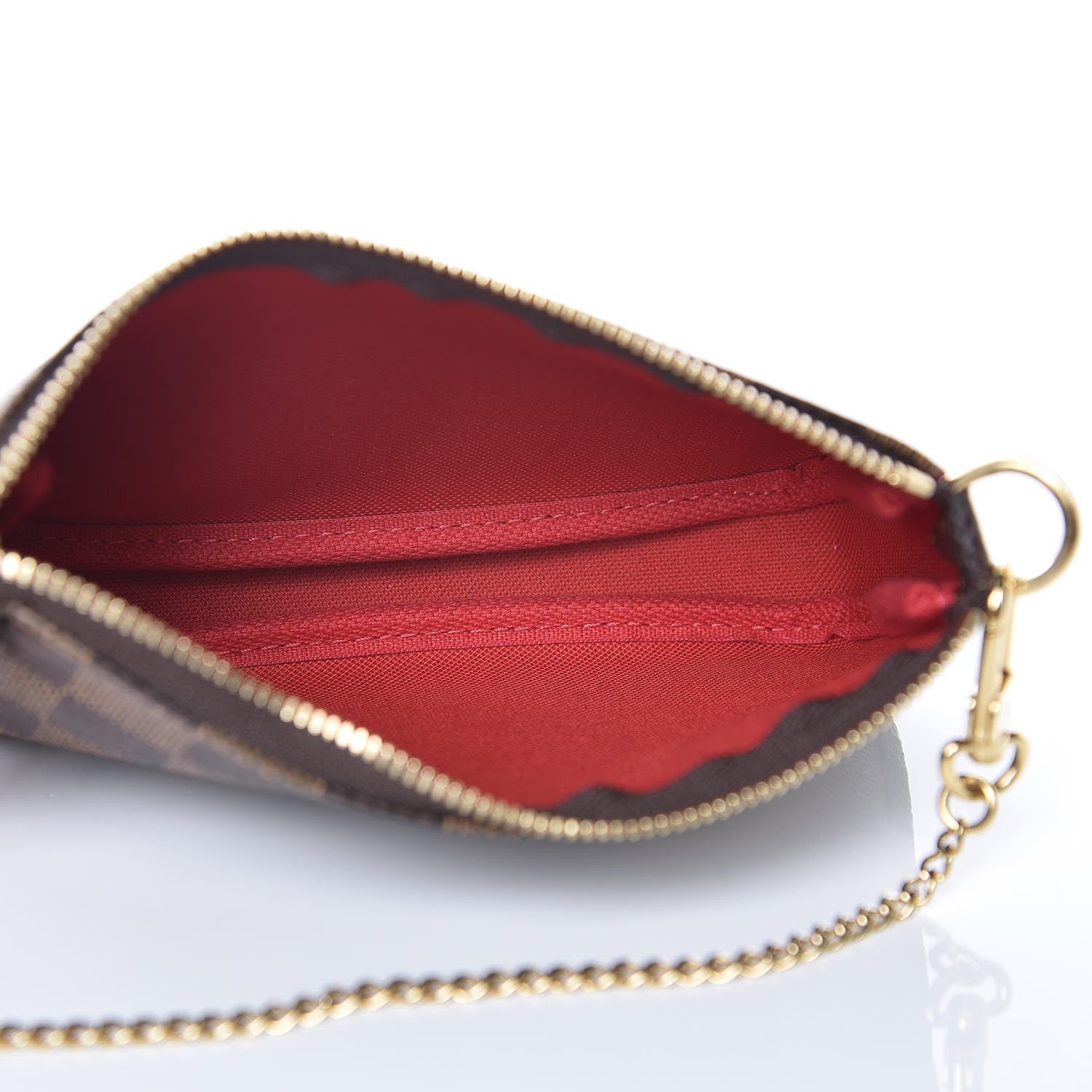 Louis Vuitton Damier Ebene Mini Pochette Accessories 5 of 7