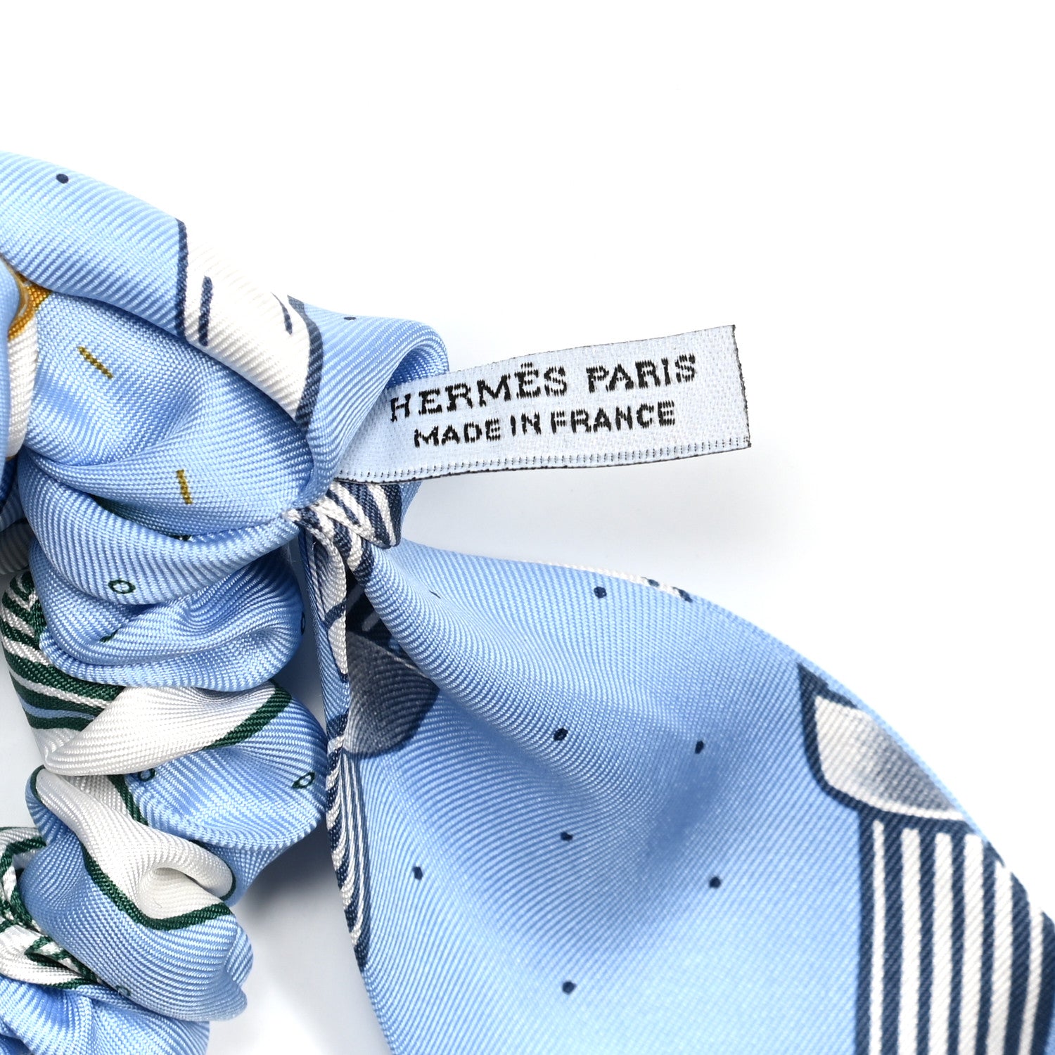 Hermes Silk Twilly Scrunchie 3 of 3