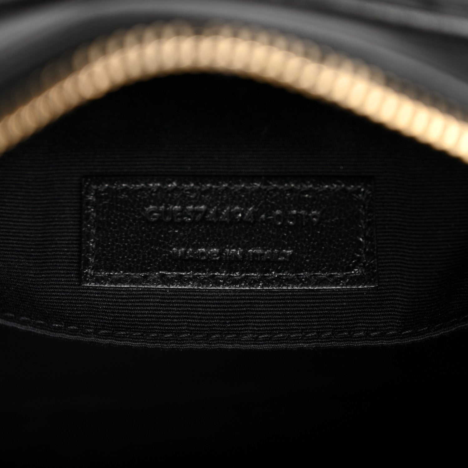 Saint Laurent Calfskin Matelasse Monogram Lou Camera Bag Black 7 of 13
