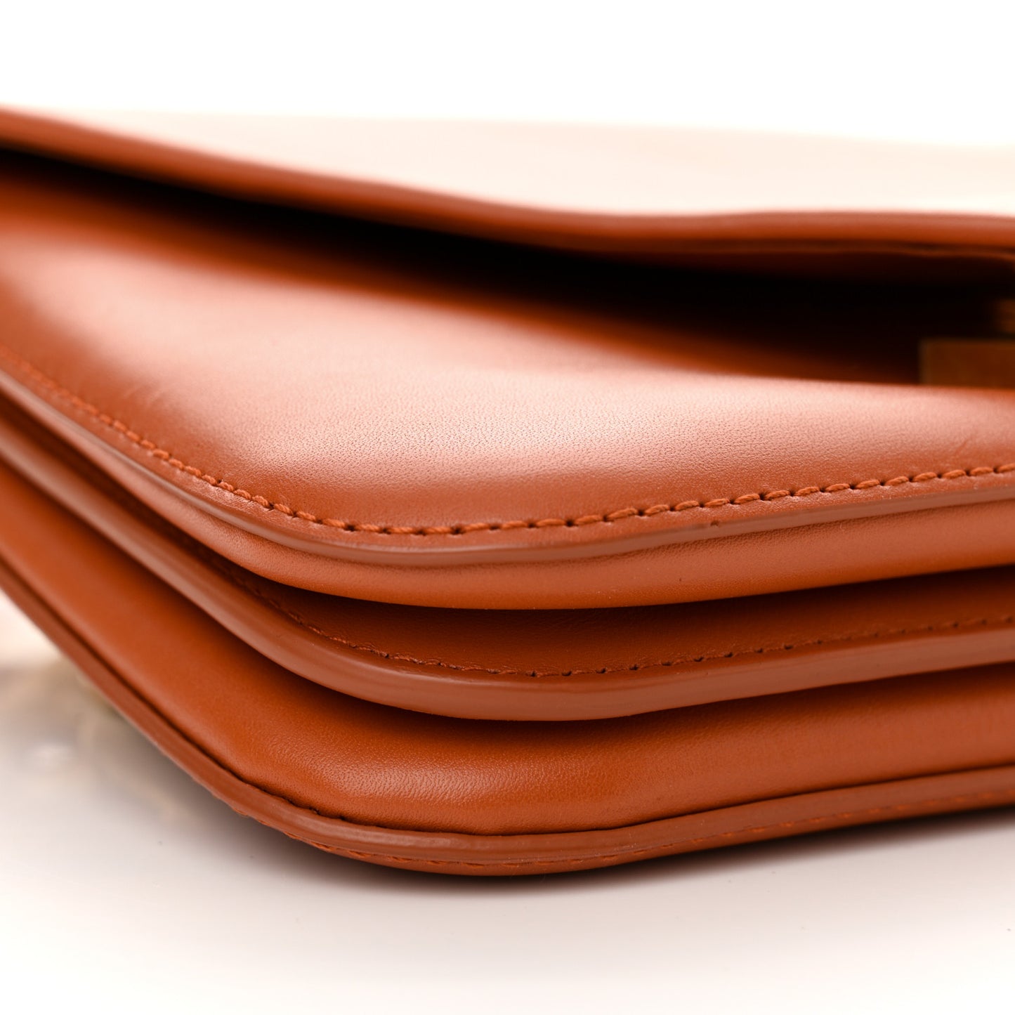 Calfskin Mount Envelope Bag Maple