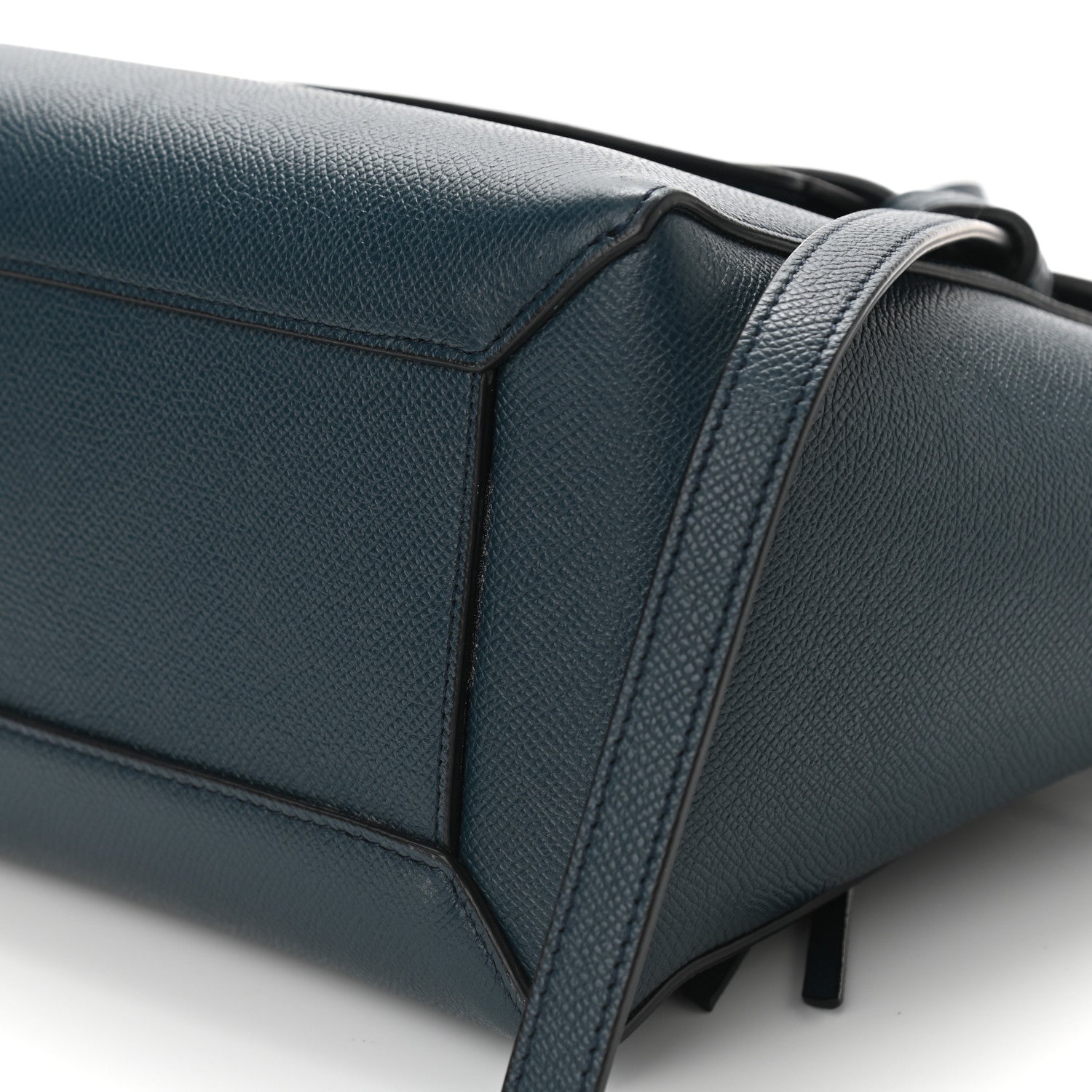 Celine Baby Grained Calfskin Micro Belt Bag Abyss Blue 10 of 10
