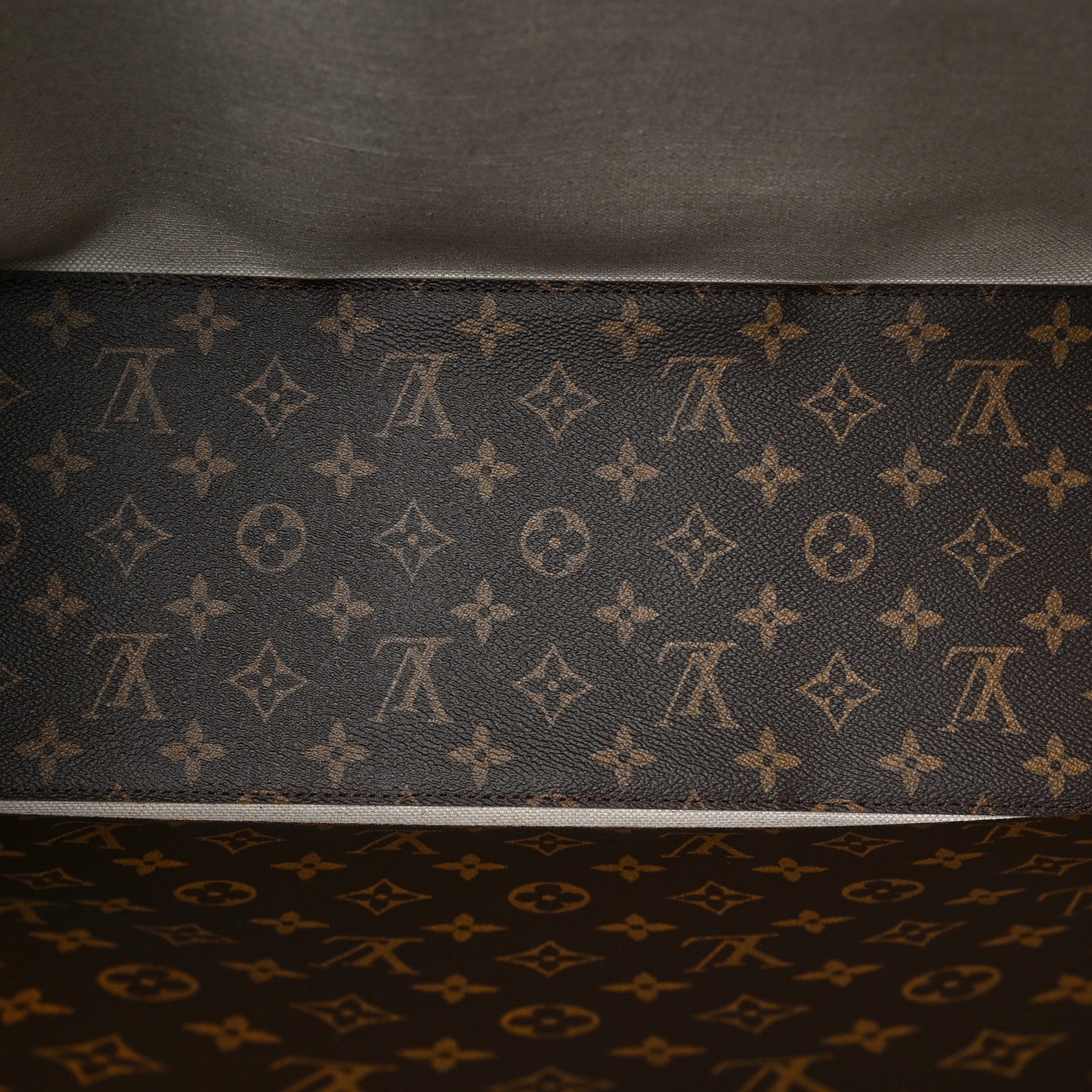 Louis Vuitton Monogram Macassar Weekend Tote GM 5 of 8
