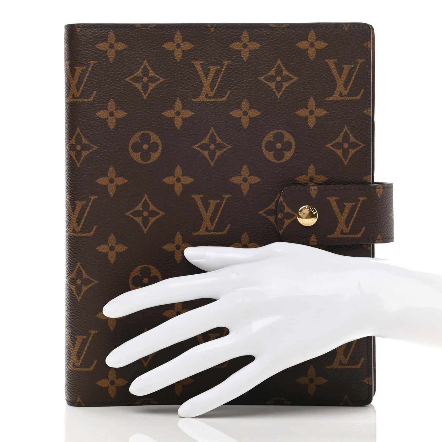 Monogram Large Ring Agenda Cover