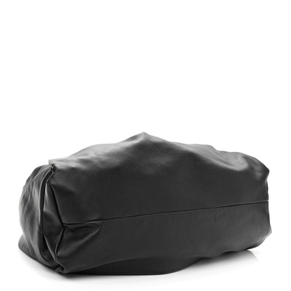 Bottega Veneta Smooth Butter Calfskin Large The Shoulder Pouch Black 4 of 11
