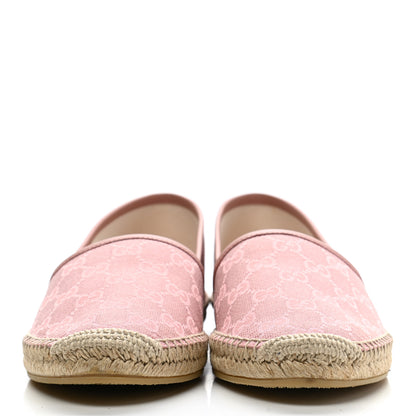 Gucci Monogram Espadrilles 40 Soft Pink 2 of 10